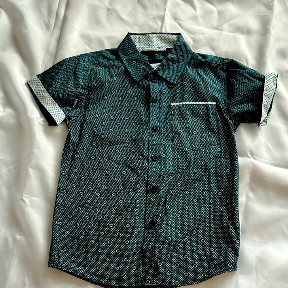 Bold Blue Boys Collared/Dress shirt - NWOT Size 5